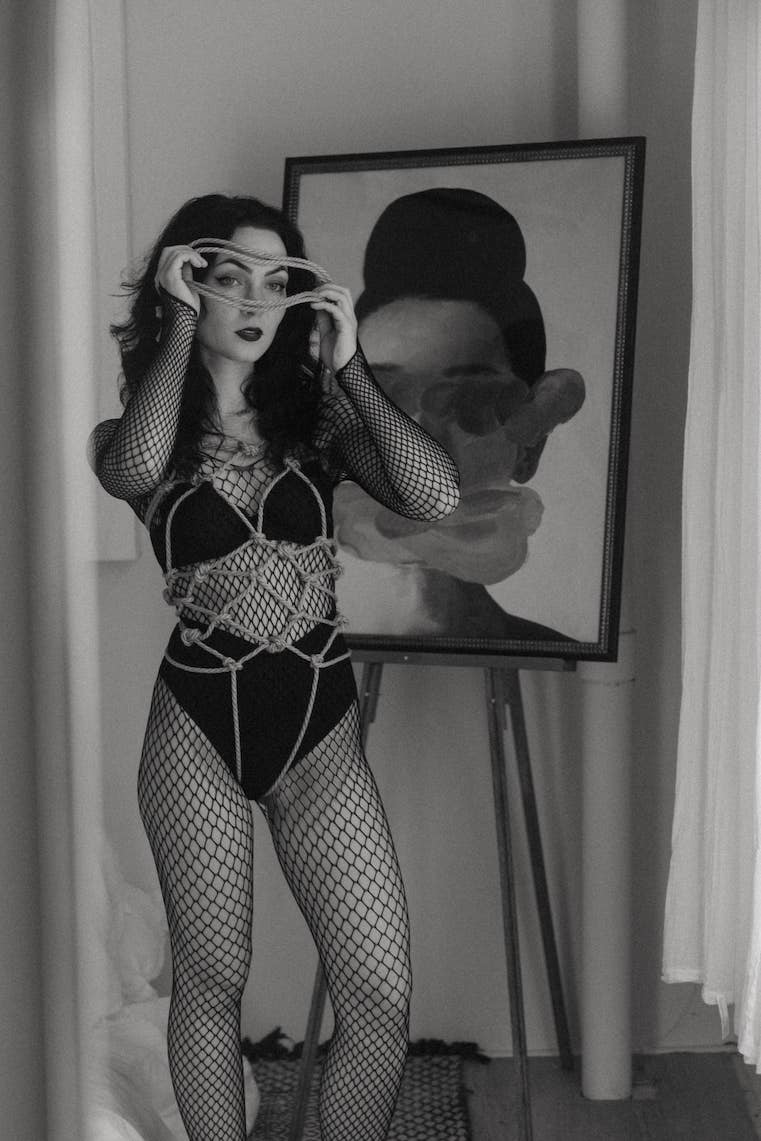 Shibari photography